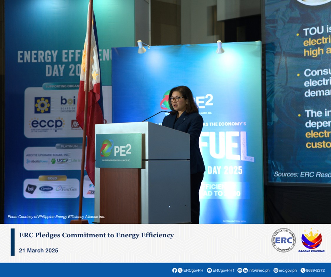 ERC pledges commitment to energy efficiency