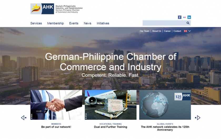 (Screenshot image: philippinen.ahk.de)